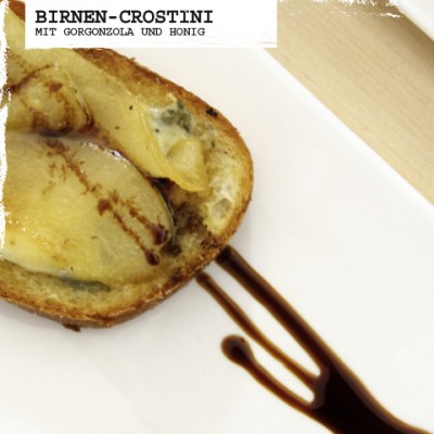 Birnen-Crostini